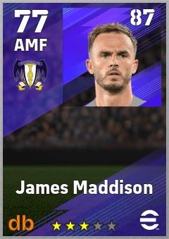 James Maddison eFootball player card