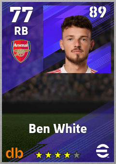 Ben White eFootball player card