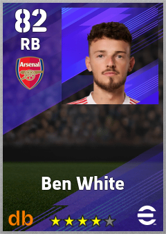 Ben White — RB, OVR 82, MAX 89