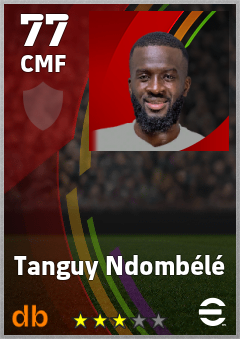 Tanguy Ndombélé eFootball player card