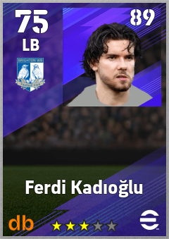 Ferdi Kadıoğlu eFootball player card