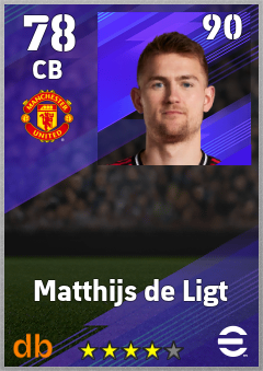 Matthijs de Ligt eFootball player card