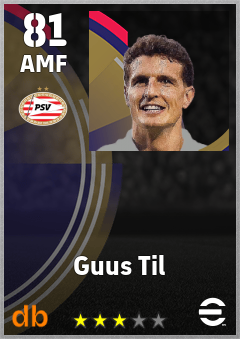 Guus Til eFootball player card