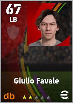 Giulio Favale eFootball player card