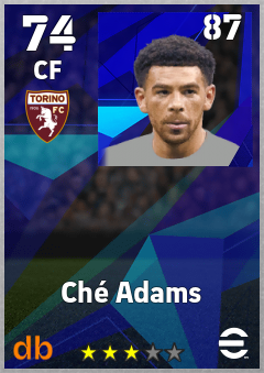 Ché Adams eFootball player card