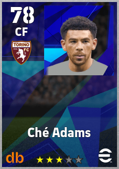 Ché Adams eFootball player card