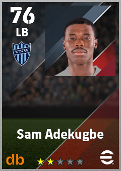 Sam Adekugbe eFootball player card