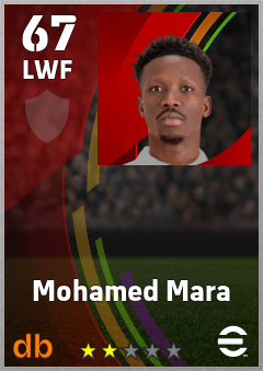 Mohamed Mara eFootball player card