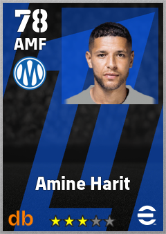 Amine Harit — AMF, OVR 78, MAX 78