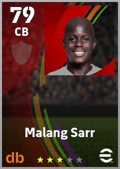 Malang Sarr eFootball player card
