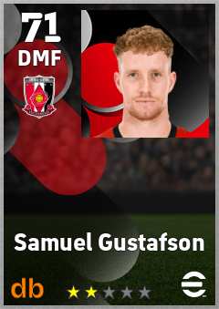 Samuel Gustafson eFootball player card