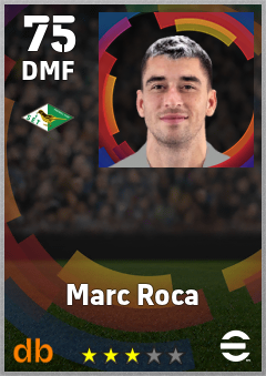 Marc Roca eFootball player card