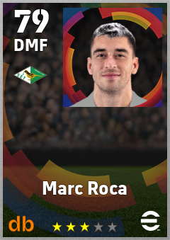 Marc Roca — DMF, OVR 79, MAX 79