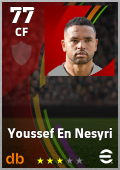 Youssef En Nesyri eFootball player card