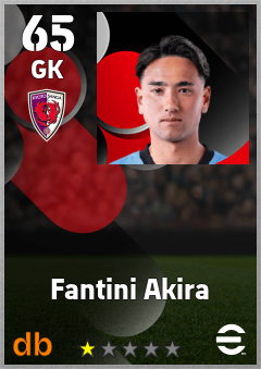 Fantini Akira eFootball player card