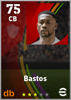 Bastos eFootball player card