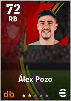 Álex Pozo eFootball player card