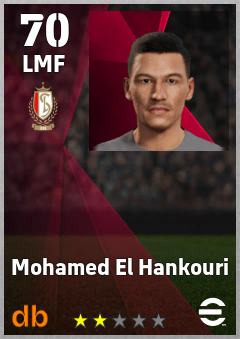 Mohamed El Hankouri — LMF, OVR 70, MAX 70