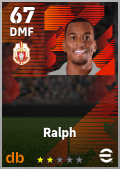 Ralph — DMF, OVR 67, MAX 67