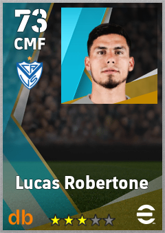 Lucas Robertone eFootball player card