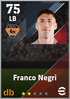 Franco Negri — LB, OVR 75, MAX 75