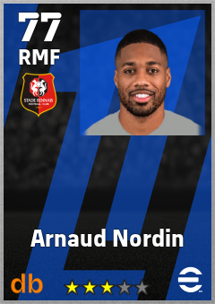 Arnaud Nordin — RMF, OVR 77, MAX 77