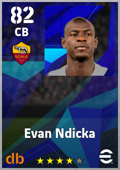 Evan Ndicka eFootball player card