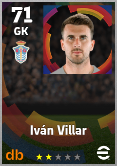 Iván Villar eFootball player card