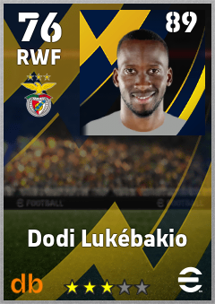 Dodi Lukébakio eFootball player card