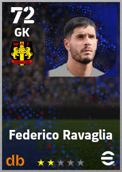 Federico Ravaglia — GK, OVR 72, MAX 72