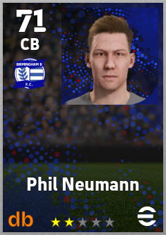 Phil Neumann eFootball player card