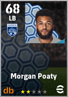 Morgan Poaty — LB, OVR 68, MAX 68