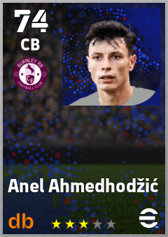 Anel Ahmedhodžić — CB, OVR 74, MAX 74