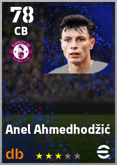 Anel Ahmedhodžić — CB, OVR 78, MAX 78