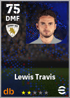 Lewis Travis eFootball player card
