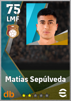Matías Sepúlveda eFootball player card