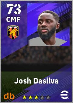 Josh Dasilva eFootball player card