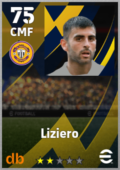 Liziero eFootball player card