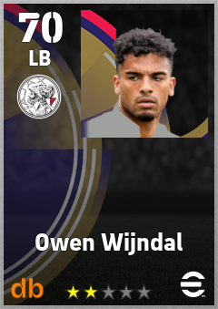 Owen Wijndal — LB, OVR 70, MAX 70