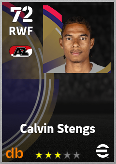 Calvin Stengs eFootball player card