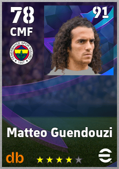 Matteo Guendouzi eFootball player card