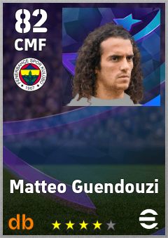 Matteo Guendouzi — CMF, OVR 82, MAX 91