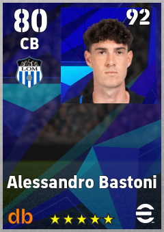 Alessandro Bastoni eFootball player card
