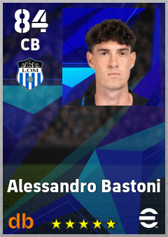 Alessandro Bastoni — CB, OVR 84, MAX 92