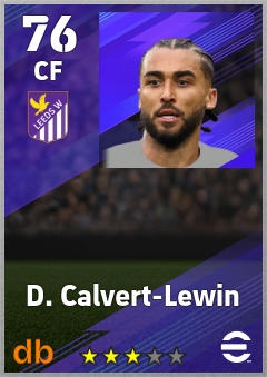 D. Calvert-Lewin eFootball player card