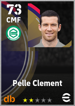 Pelle Clement eFootball player card