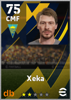 Xeka eFootball player card