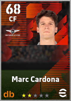 Marc Cardona — CF, OVR 68, MAX 68
