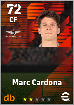 Marc Cardona eFootball player card