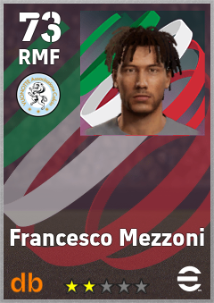 Francesco Mezzoni eFootball player card